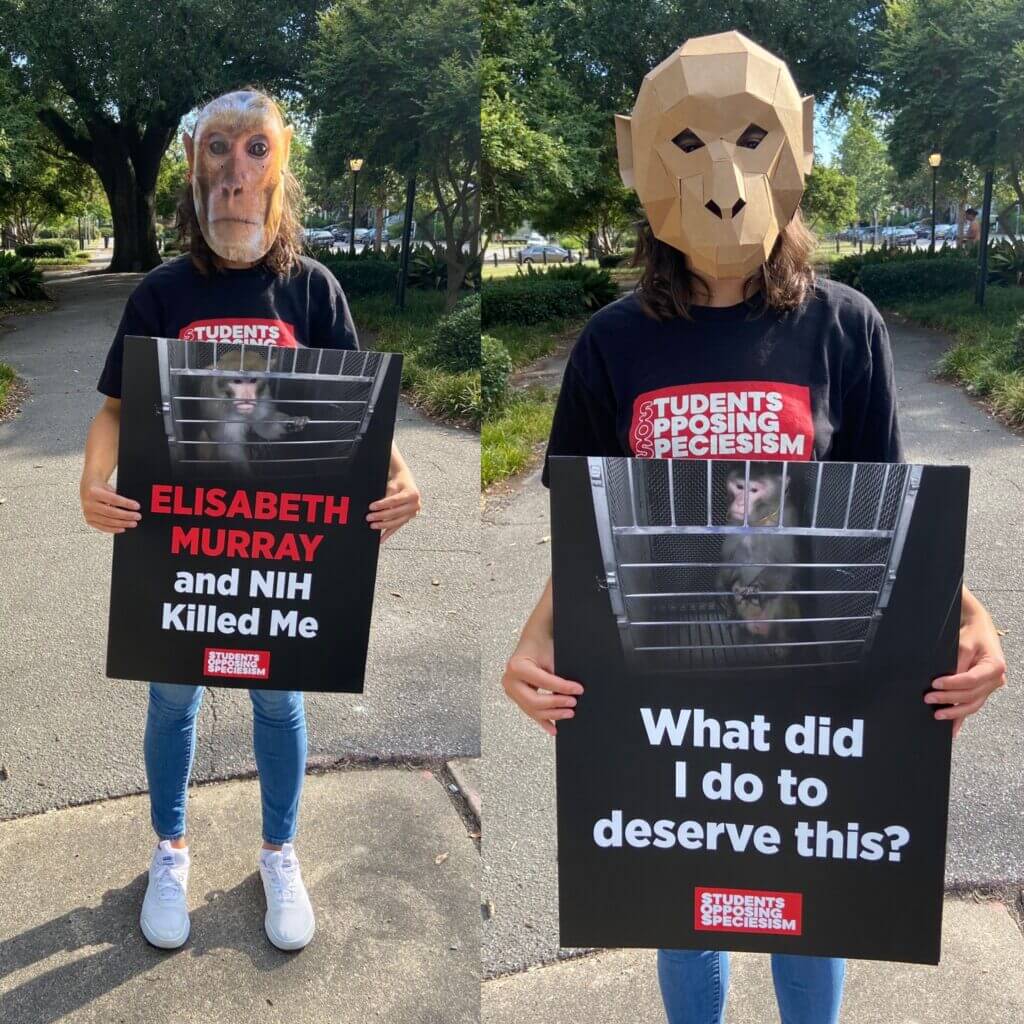NIH protest